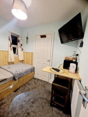 Small room with private bathroom